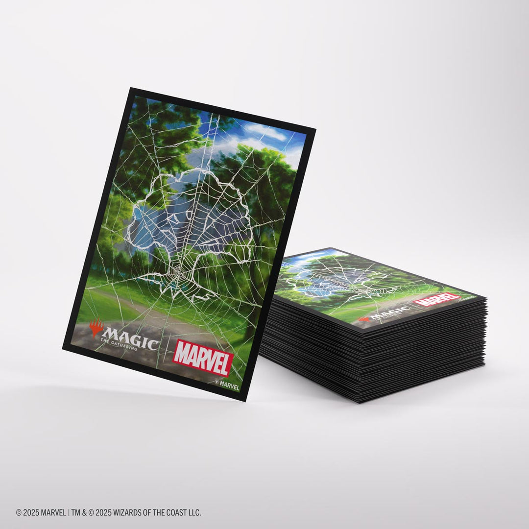 Spider Man Trading Cards Marvel Spider-Man Card Sleeves - 65 Matte Finish  Sleeves For TCG/CCG Protection