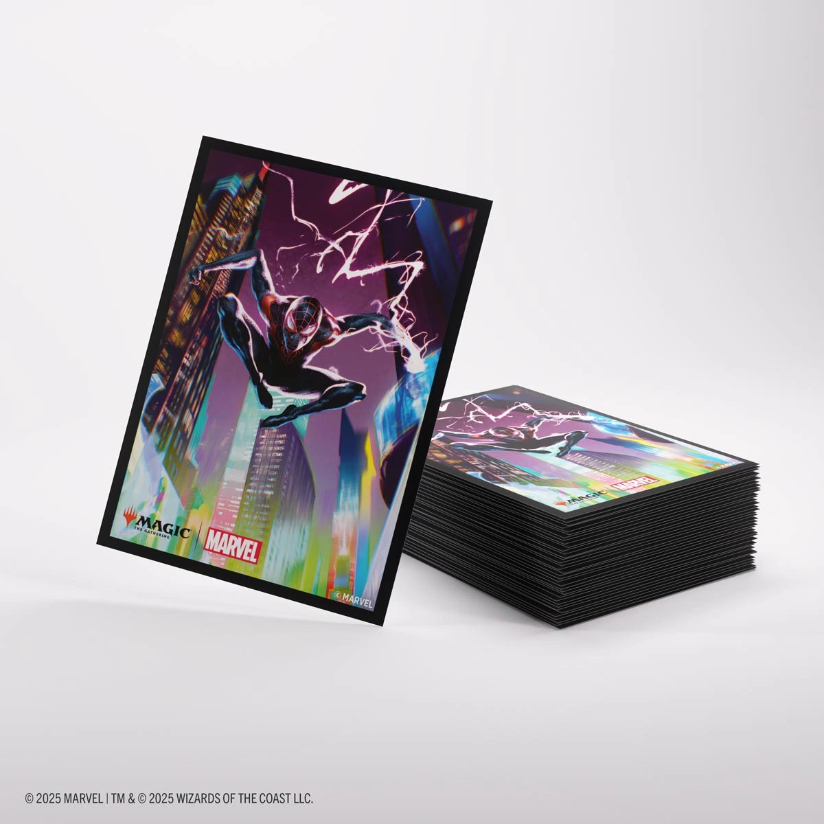 Gaming Supplies - Gamegenic Marvel's Spider-Man Premium Art Sleeves - Miles Morales