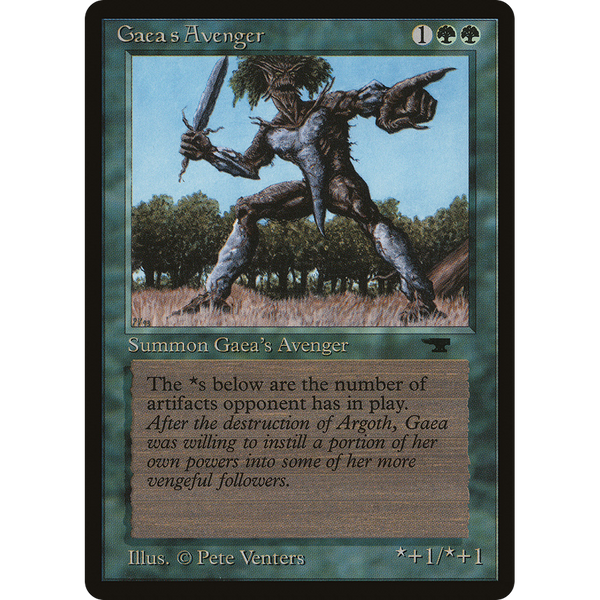 Gaea's Avenger - Antiquities