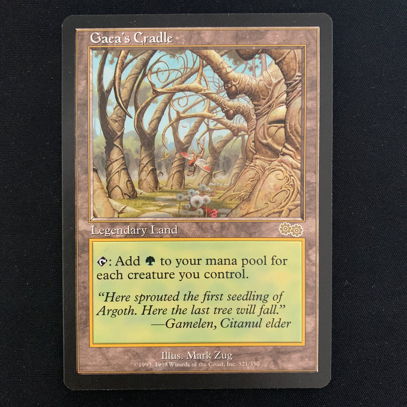 Magic the Gathering Gaea's Cradle - Urza's Saga 