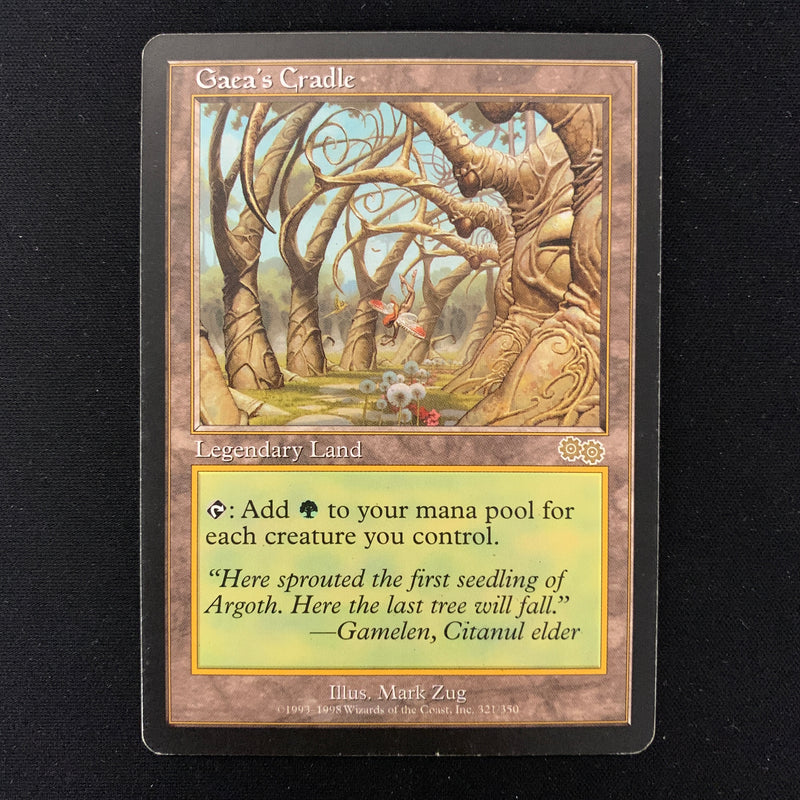 Magic the Gathering Gaea's Cradle - Urza's Saga 