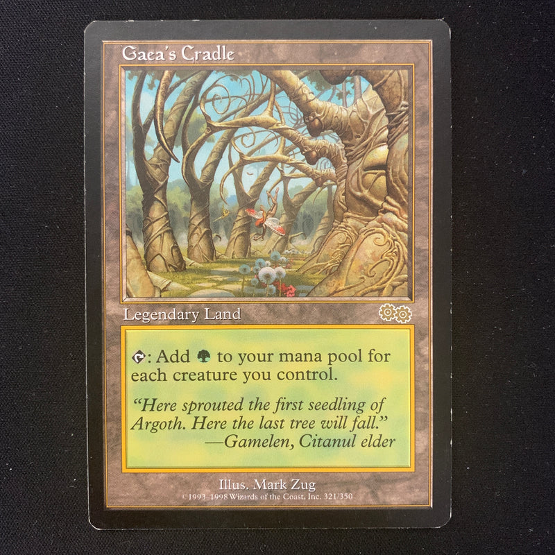 Magic the Gathering Gaea's Cradle - Urza's Saga 