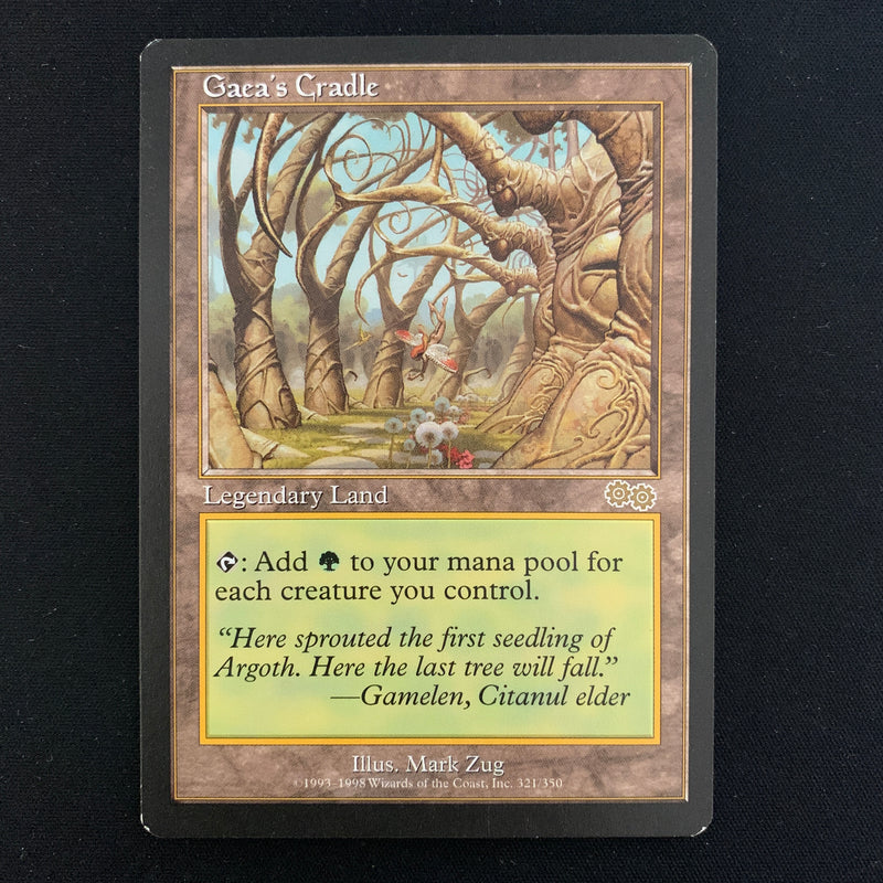 Magic the Gathering Gaea's Cradle - Urza's Saga 