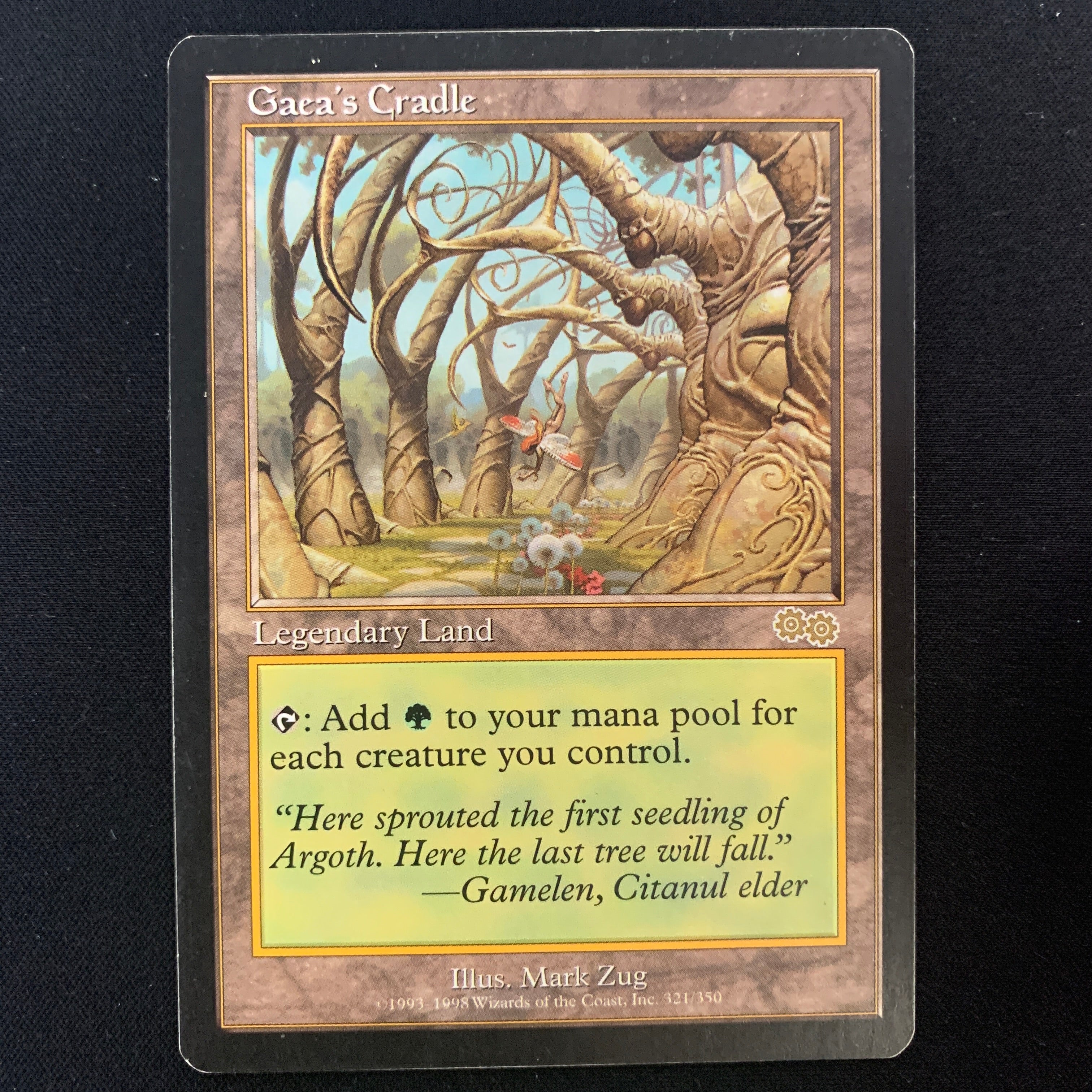 MTG Singles - Gaea's Cradle - Urza's Saga - 