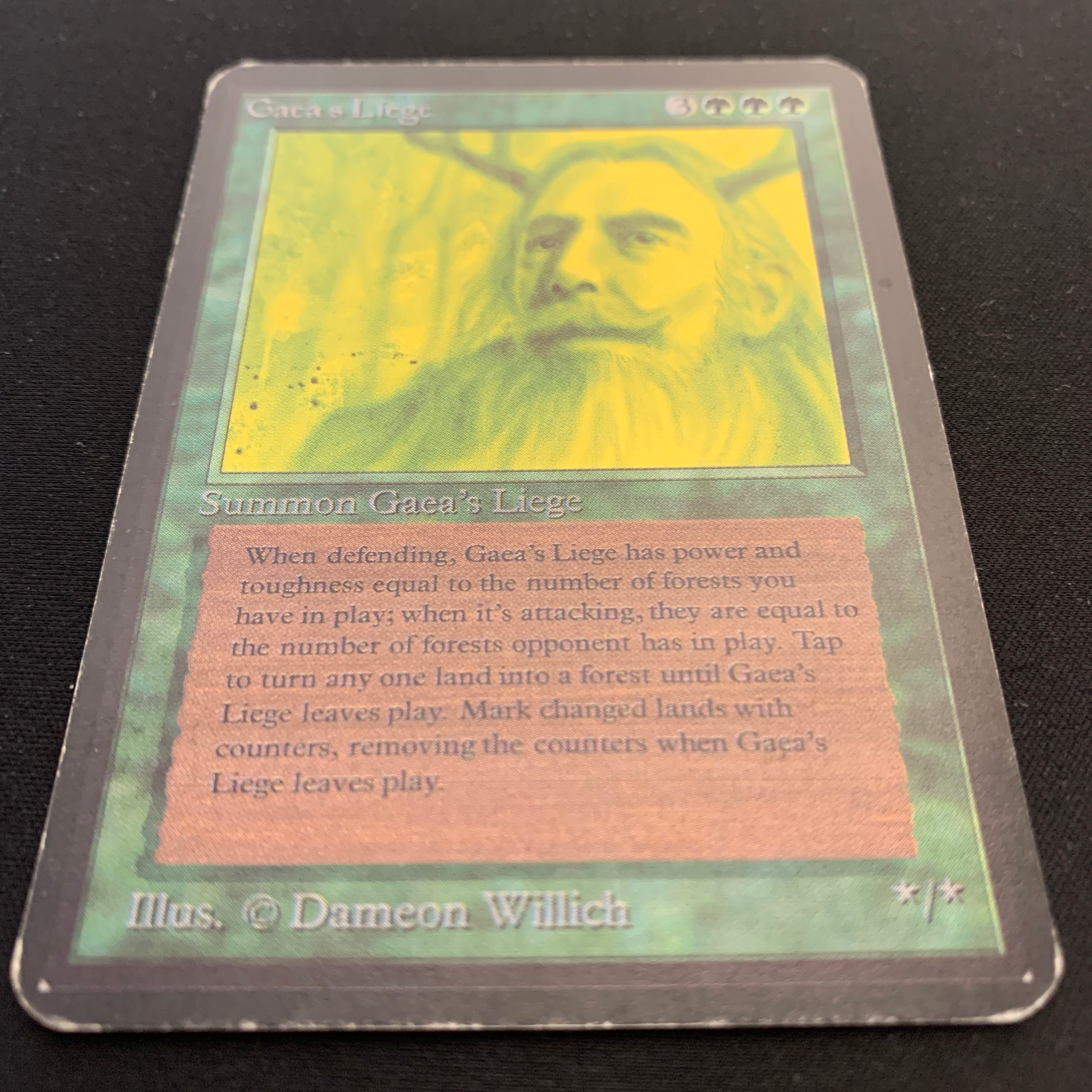 MTG Singles - Gaea's Liege - Alpha - 