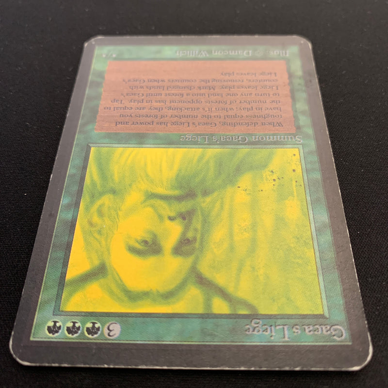 Magic the Gathering Gaea's Liege - Alpha 