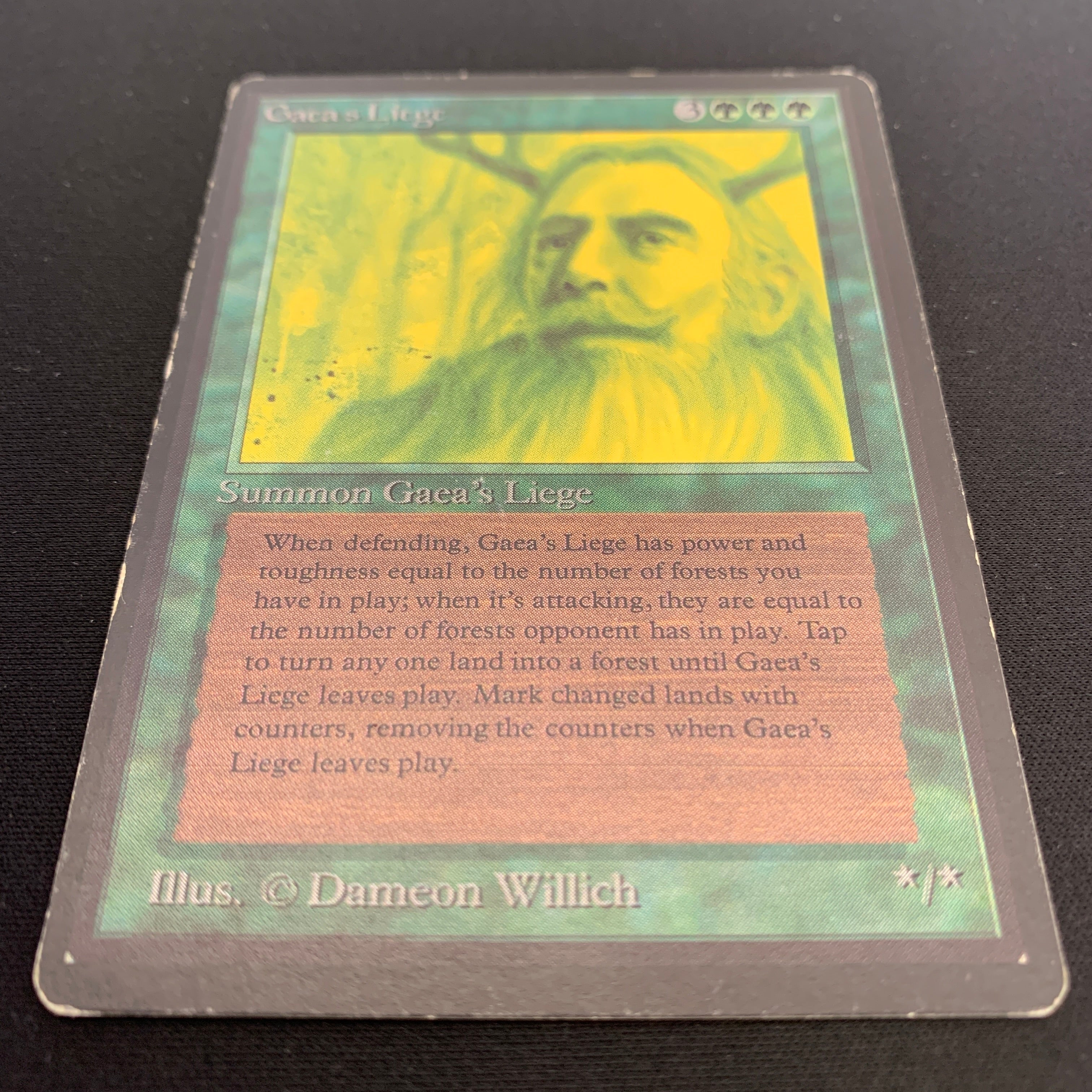 MTG Singles - Gaea's Liege - Beta - 
