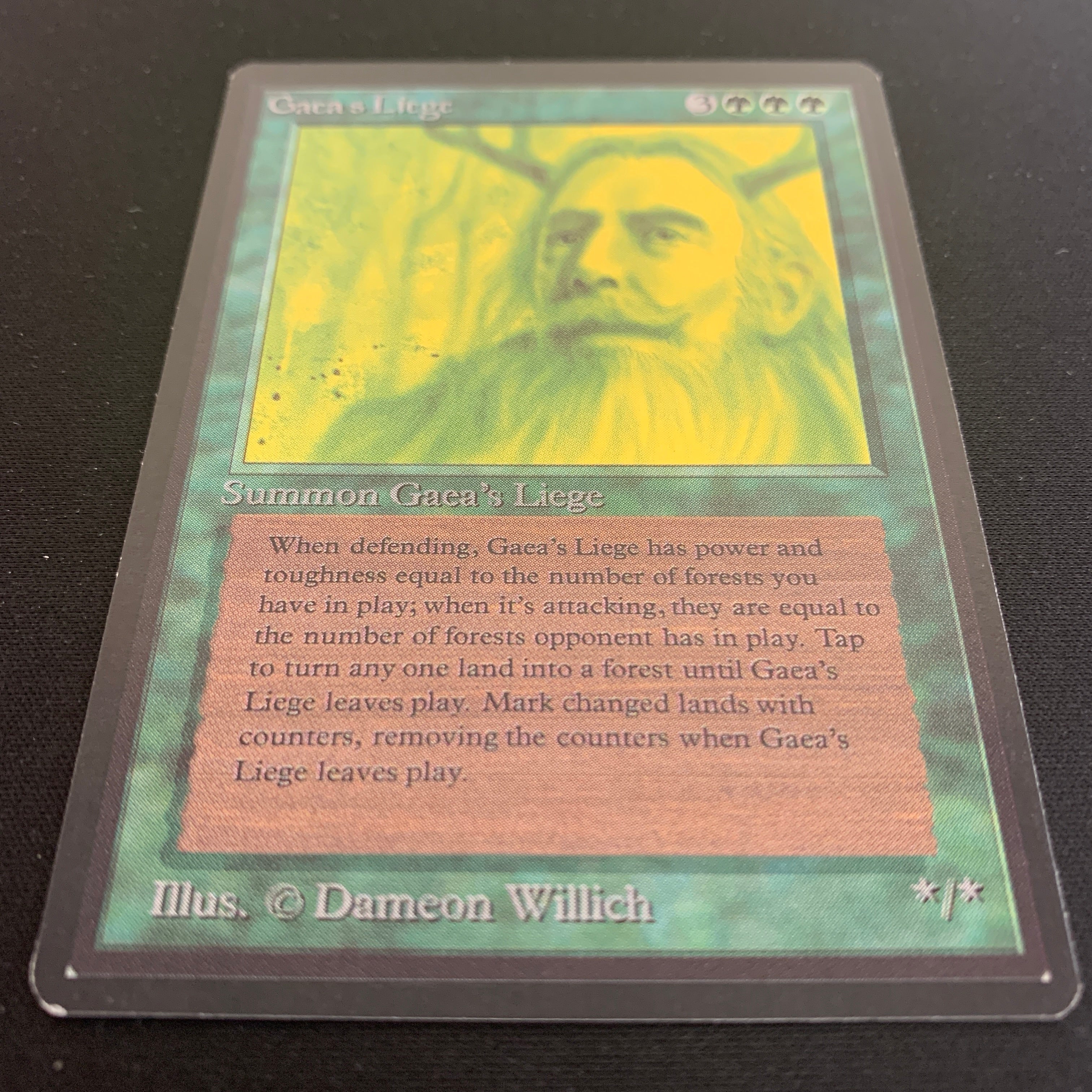 MTG Singles - Gaea's Liege - Beta - 