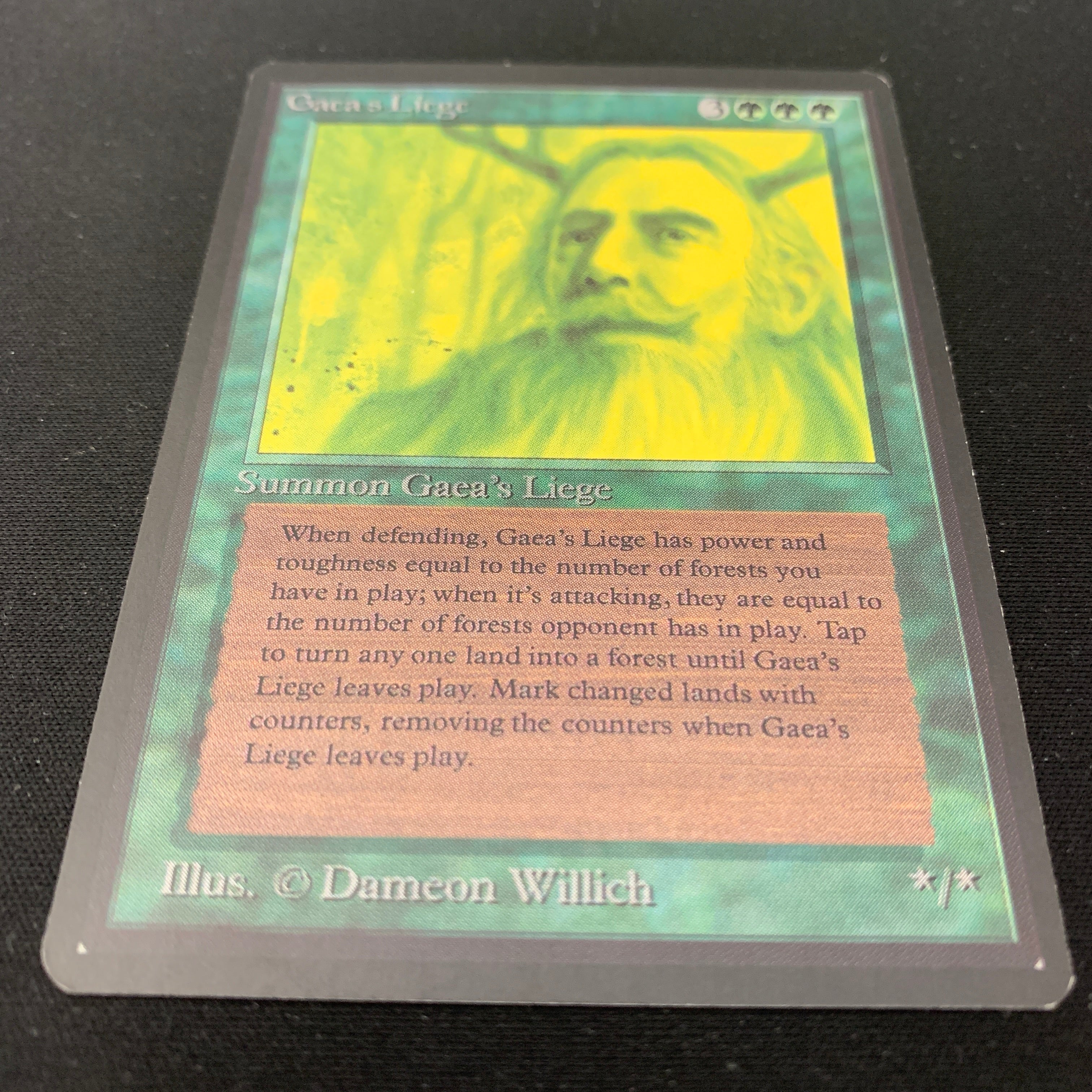 MTG Singles - Gaea's Liege - Beta - 