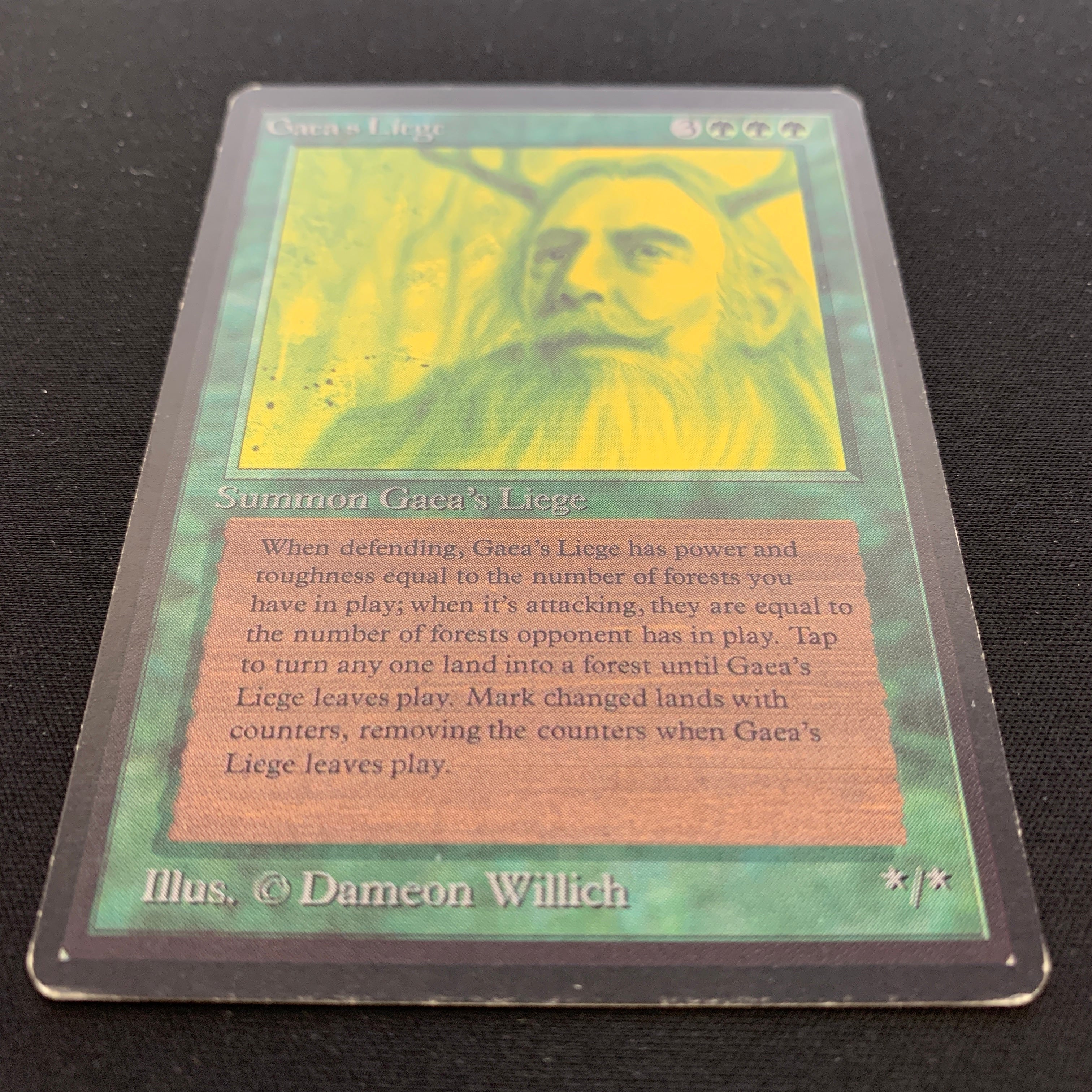 MTG Singles - Gaea's Liege - Beta - 
