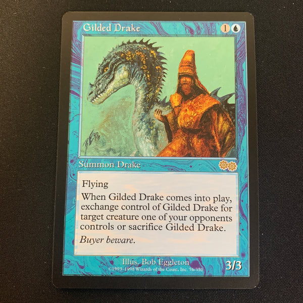 Magic the Gathering Gilded Drake - Urza's Saga English - NM - 23034