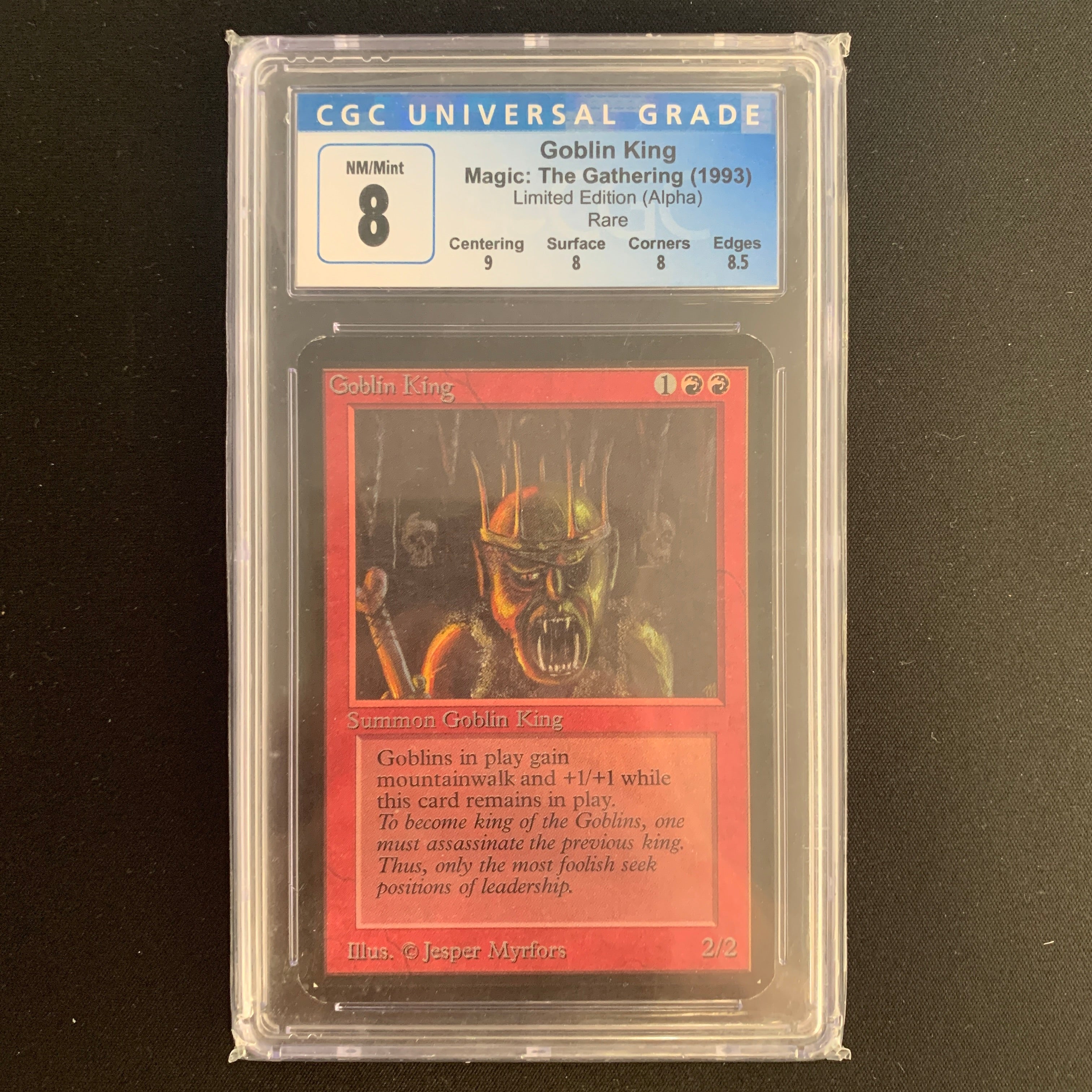 MTG Singles - Goblin King - Alpha - 
