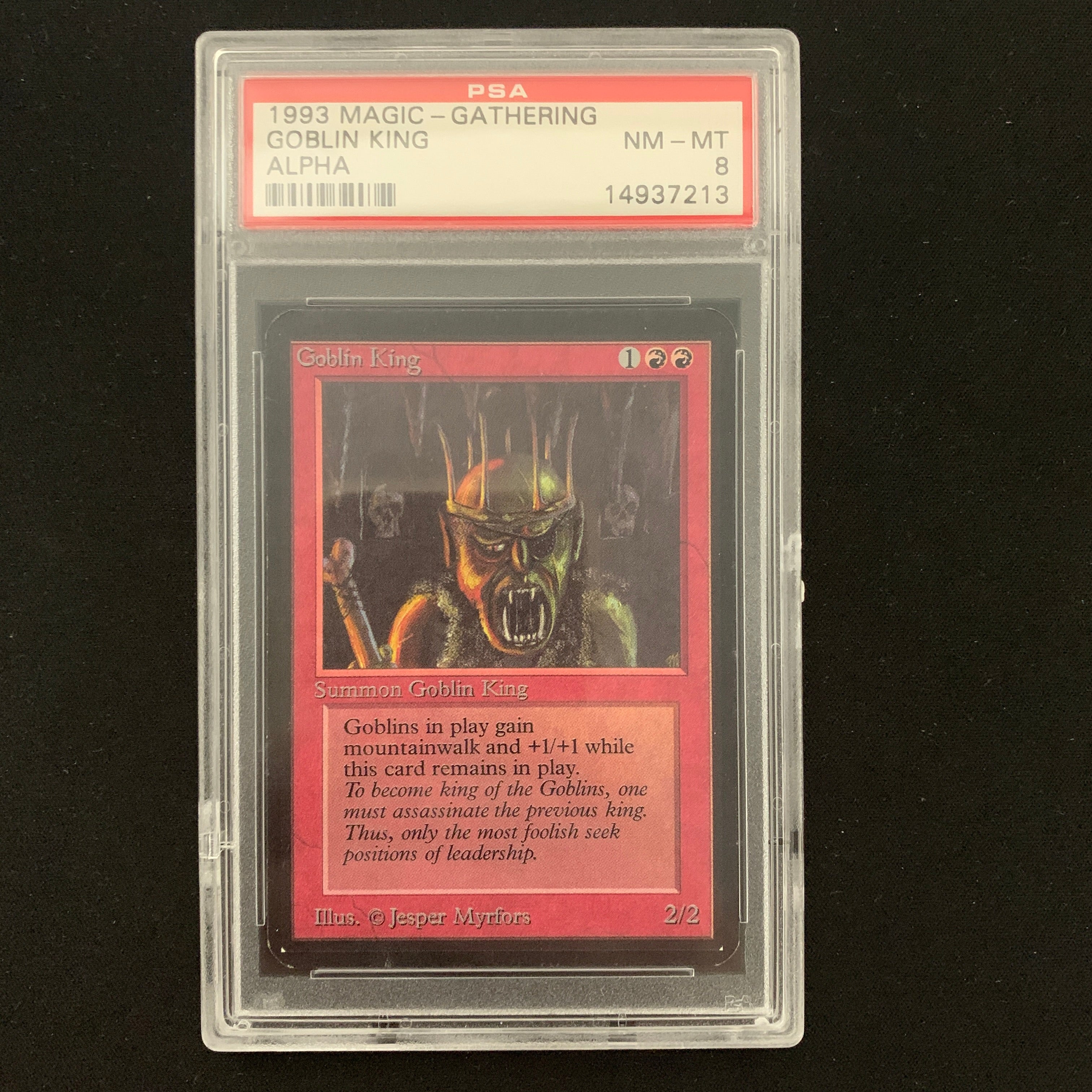 MTG Singles - Goblin King - Alpha - 