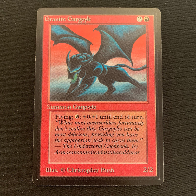 Magic the Gathering Granite Gargoyle - Beta 