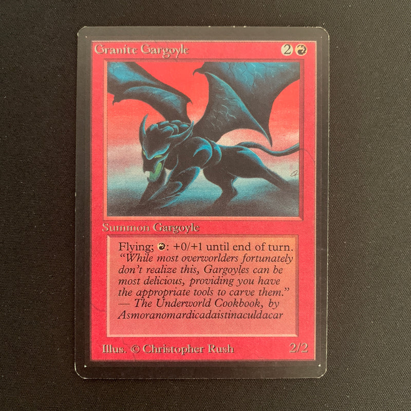 Magic the Gathering Granite Gargoyle - Beta 