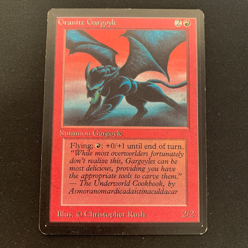 Magic the Gathering Granite Gargoyle - Beta 