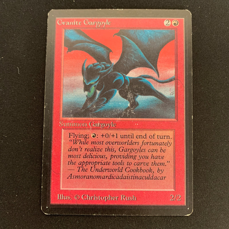 Magic the Gathering Granite Gargoyle - Beta 