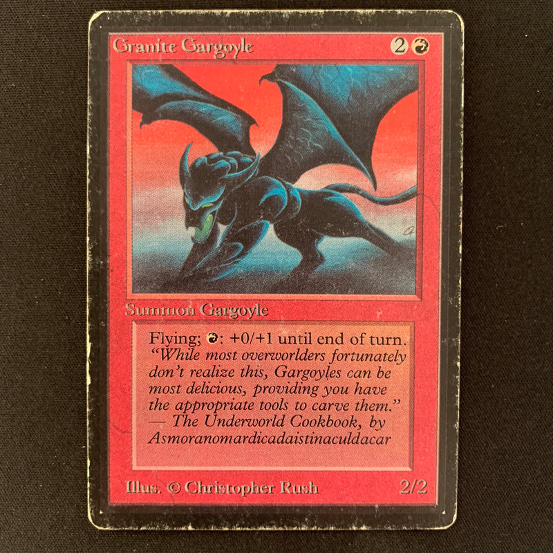 Magic the Gathering Granite Gargoyle - Beta 