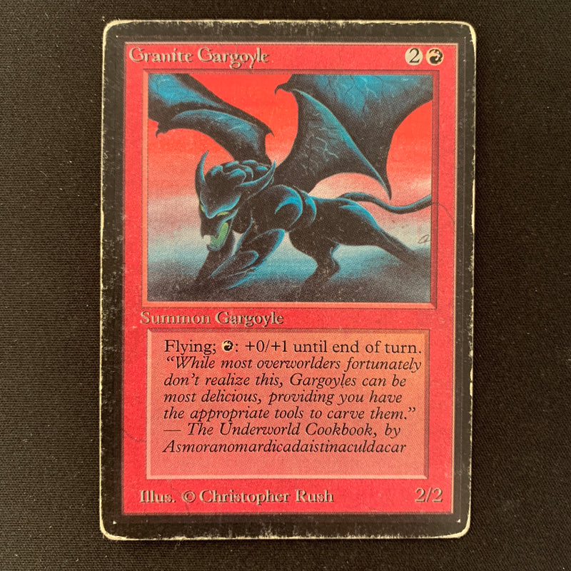 Magic the Gathering Granite Gargoyle - Beta 