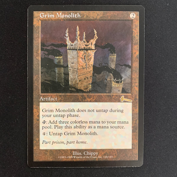 Magic the Gathering Grim Monolith - Urza's Legacy 