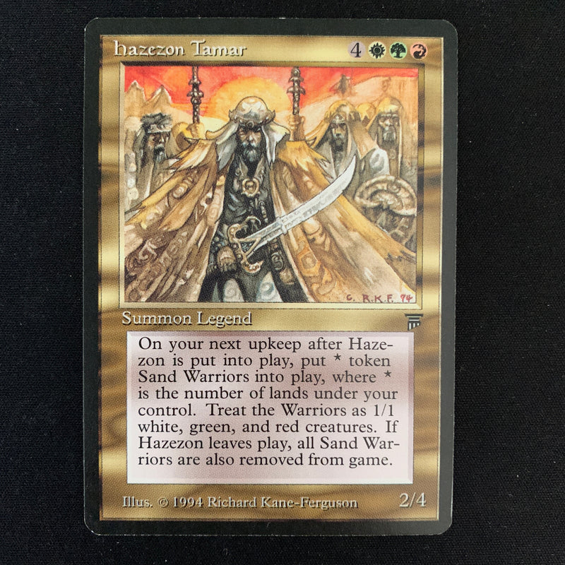 Magic the Gathering Hazezon Tamar - Legends NM - 22531