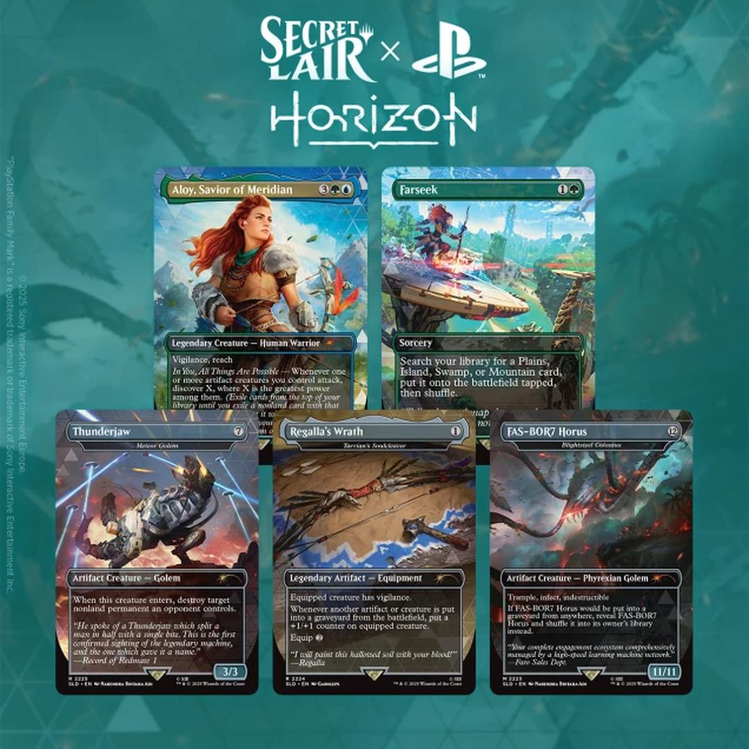 Secret Lair x Playstation Superdrop Secret Lair Horizon: Into the Forbidden West