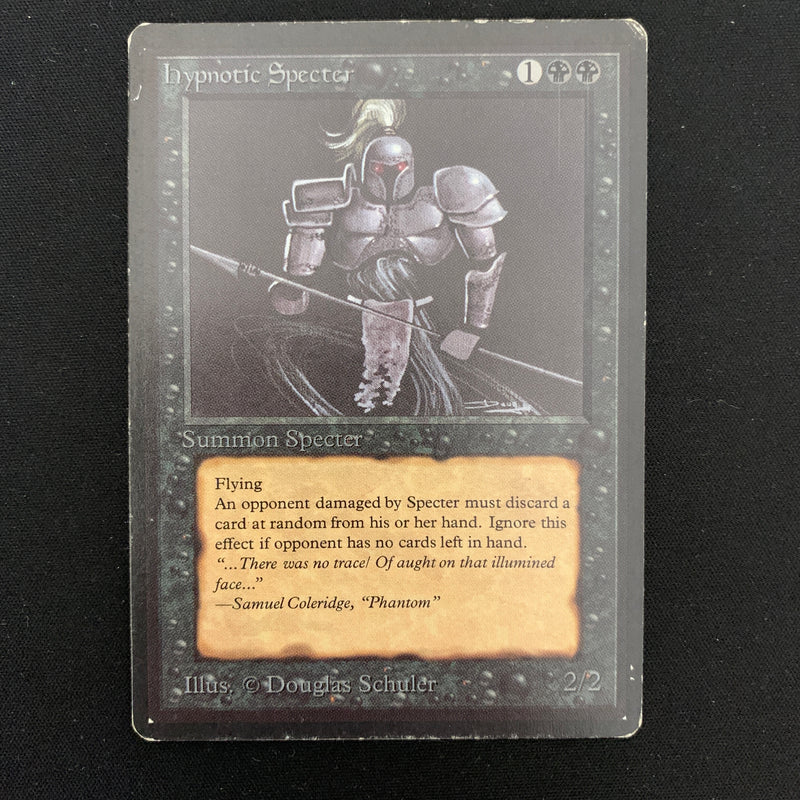 Magic the Gathering Hypnotic Specter - Beta LP - 23149