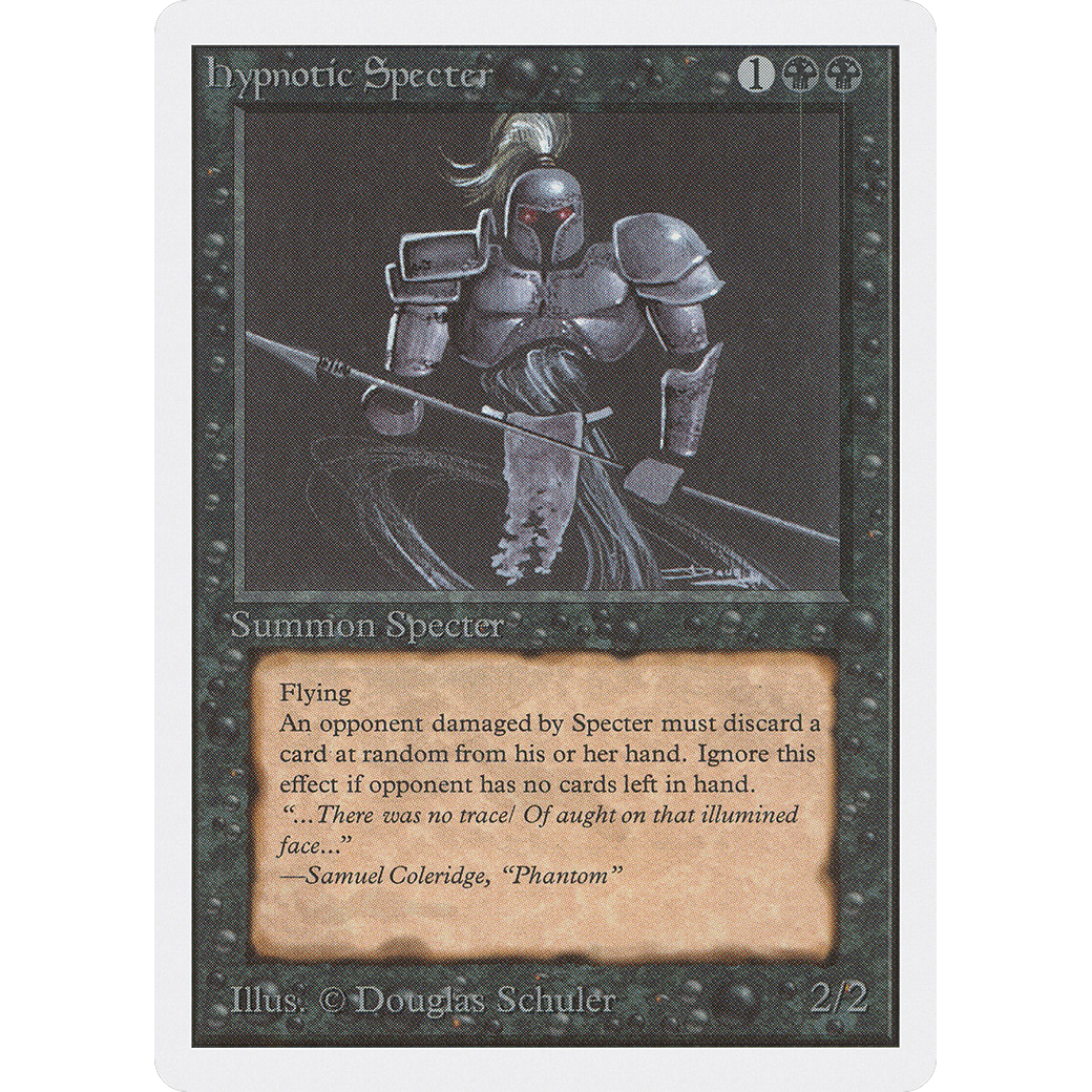 MTG Singles - Hypnotic Specter - Unlimited - NM