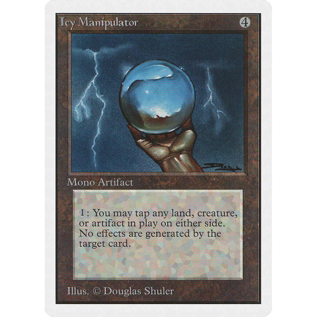 MTG Singles - Icy Manipulator - Unlimited - NM