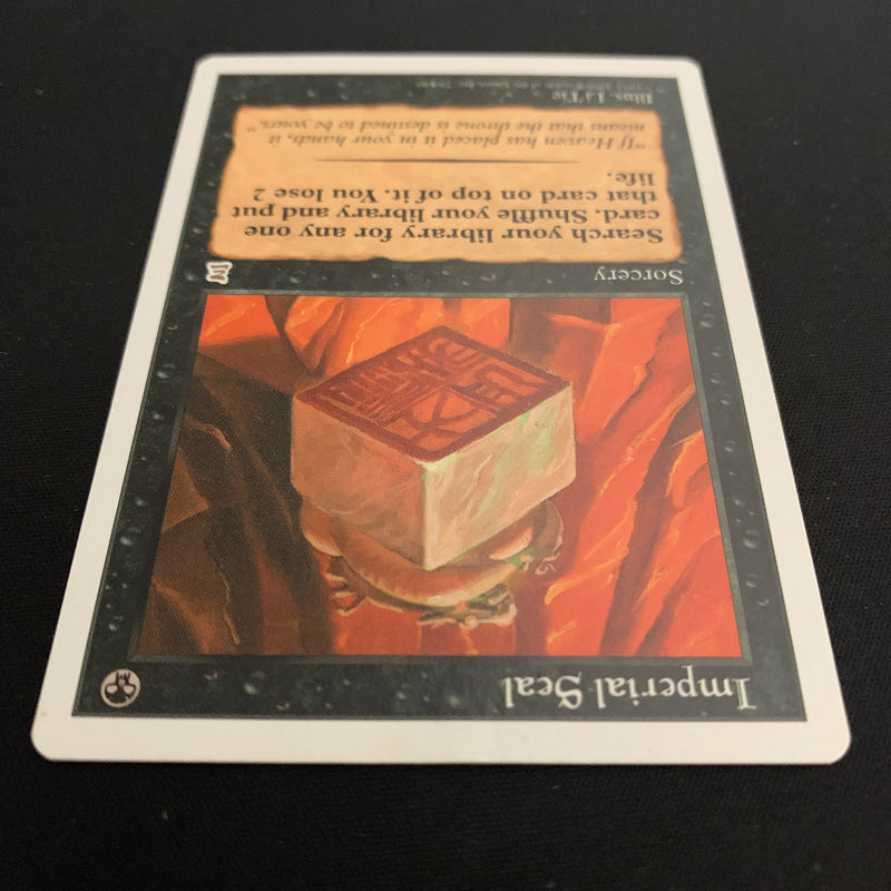 Magic the Gathering Imperial Seal - Portal Three Kingdoms 