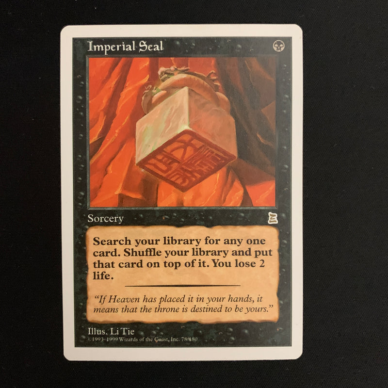 Magic the Gathering Imperial Seal - Portal Three Kingdoms GD - 23058