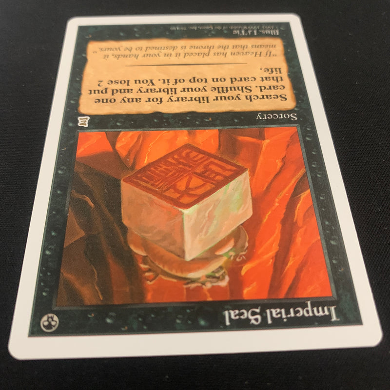 Magic the Gathering Imperial Seal - Portal Three Kingdoms 