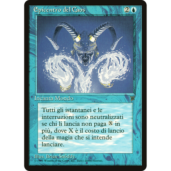 Magic the Gathering In the Eye of Chaos - Legends Italian NM