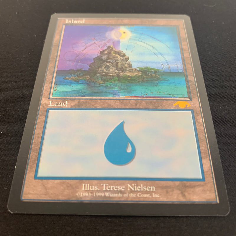 Magic the Gathering Island - Guru Lands - EX 