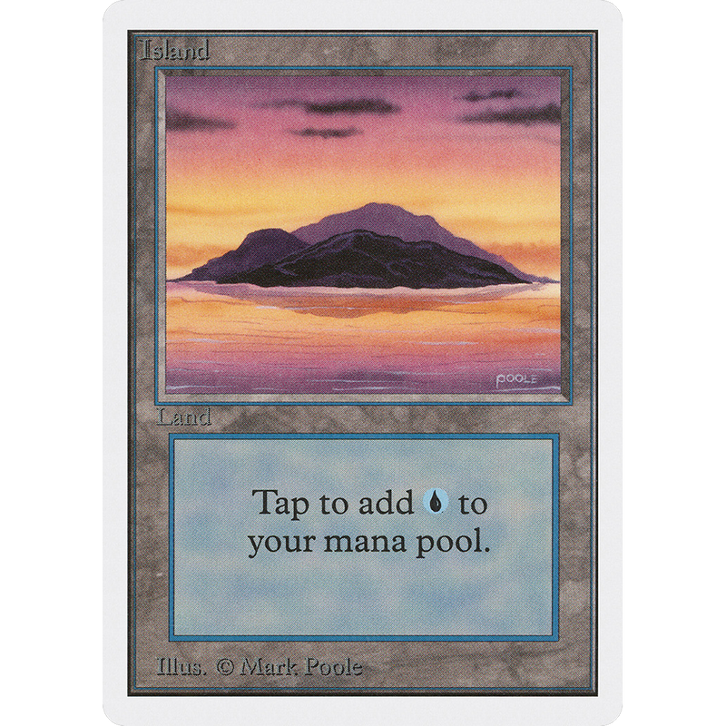 Magic the Gathering Island (V.1) - Unlimited NM