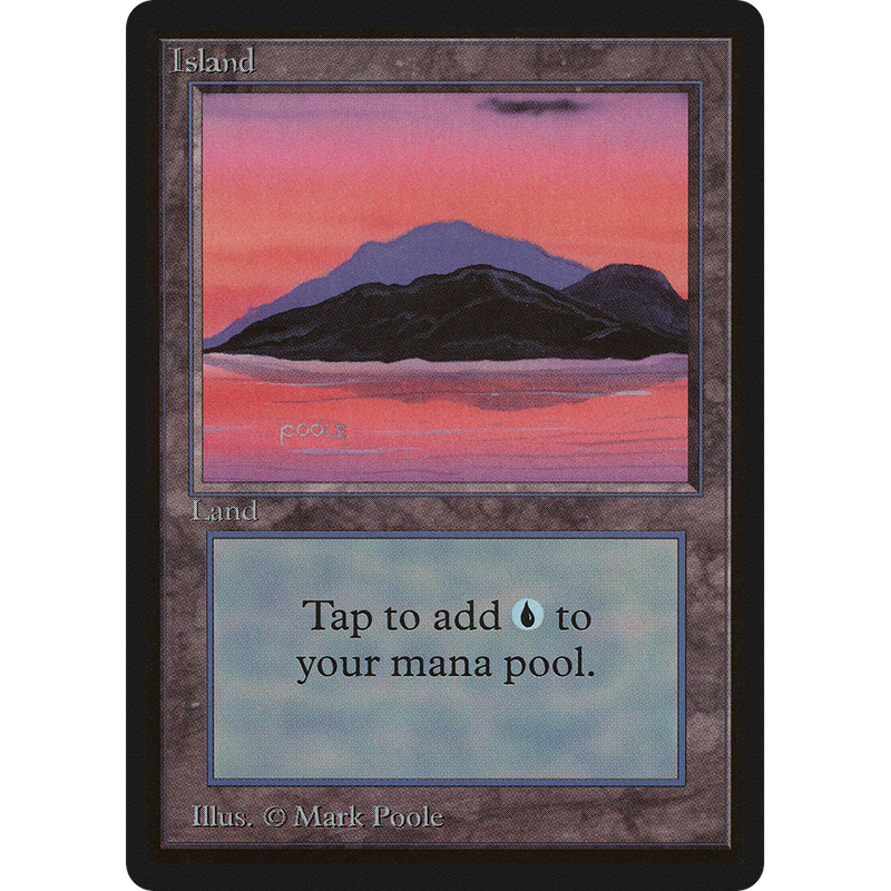 Magic the Gathering Island (V.3) - Beta NM