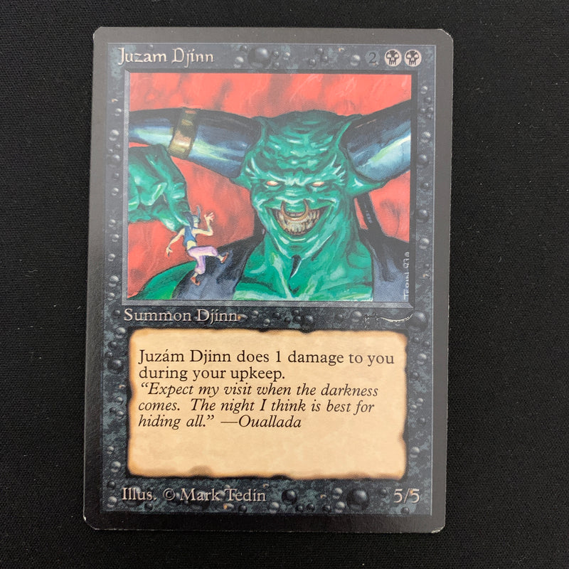 Juzam Djinn Arabian Nights Magic: The Gathering