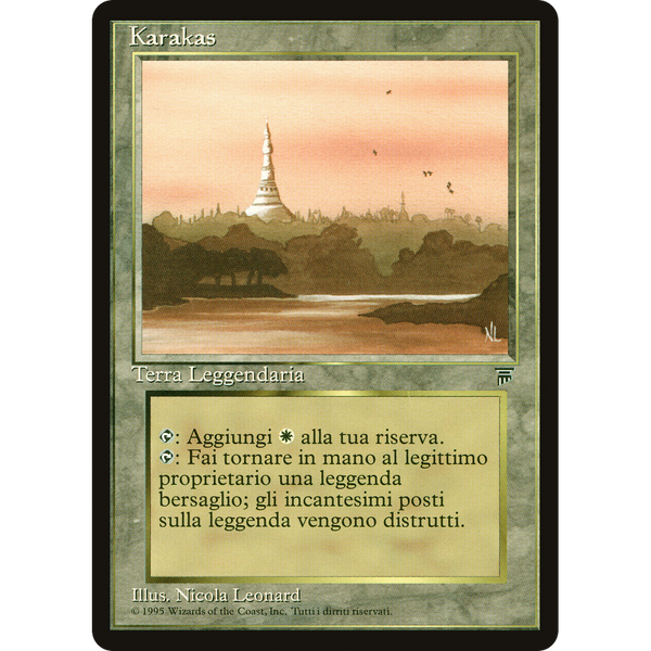 Magic the Gathering Karakas - Legends Italian NM