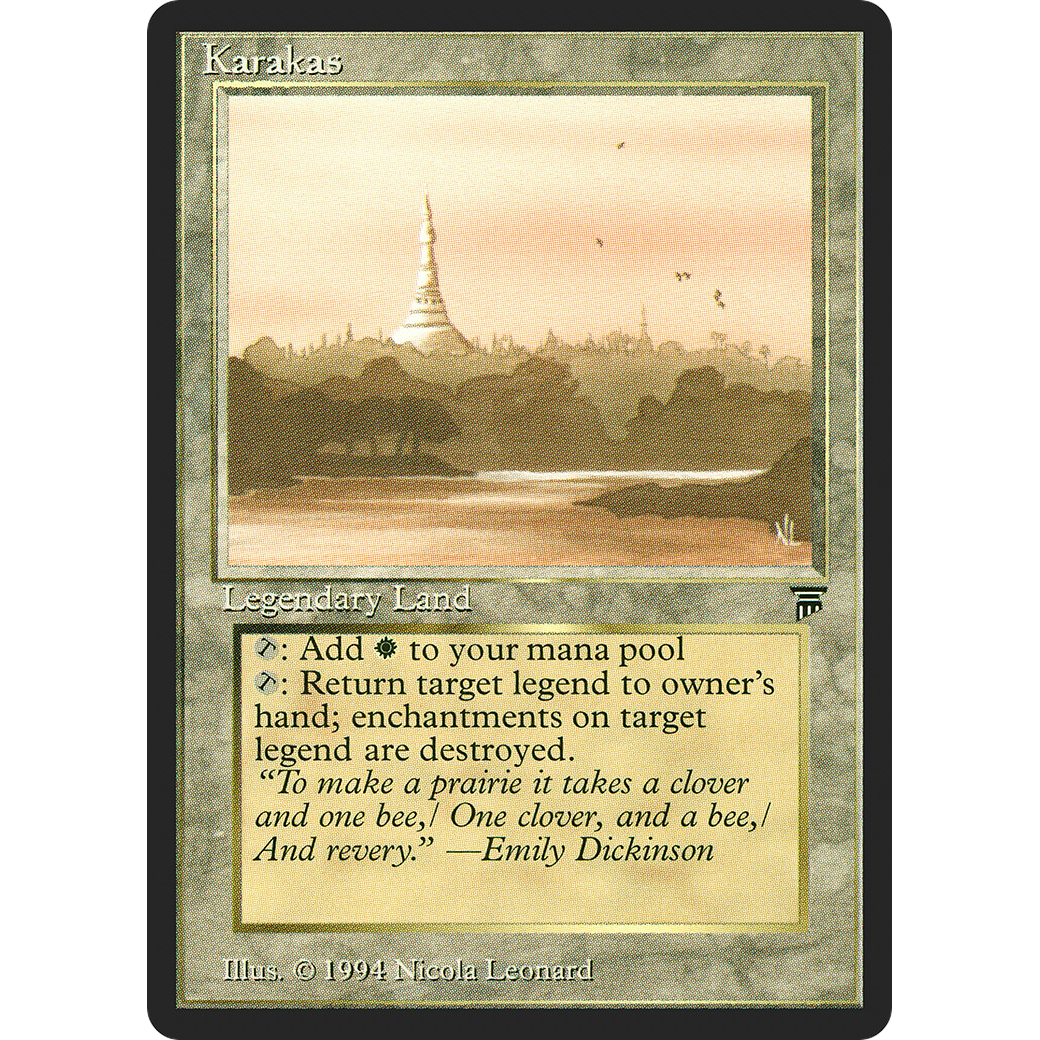 MTG Singles - Karakas - Legends - NM