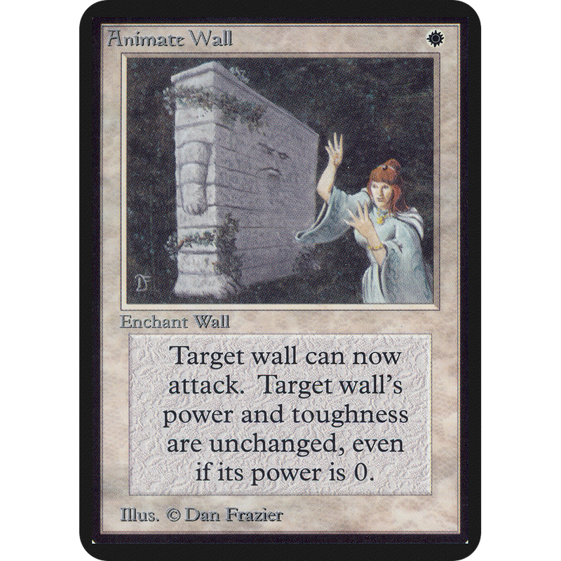 MTG Singles - Animate Wall - Alpha - 