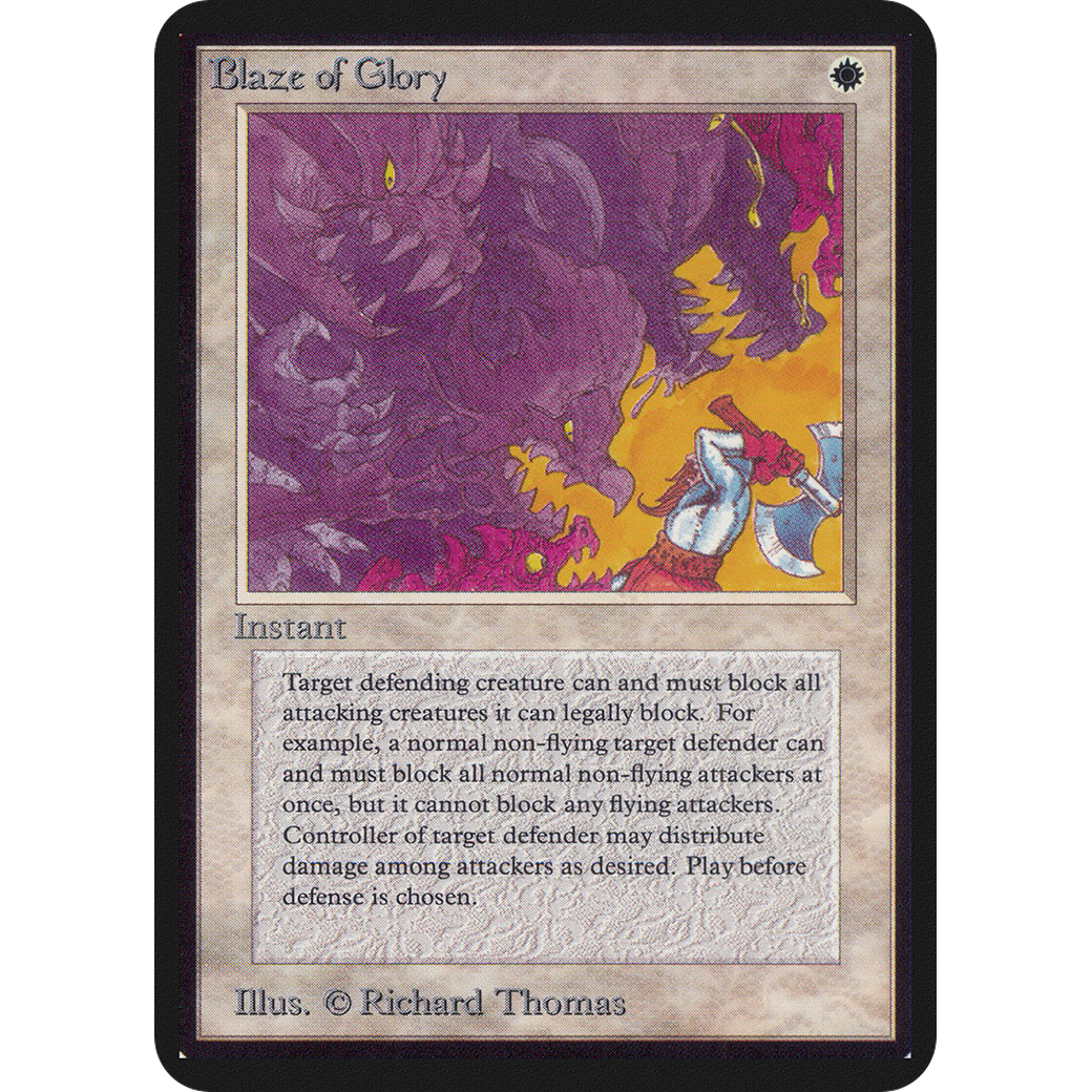 Blaze of Glory - Alpha