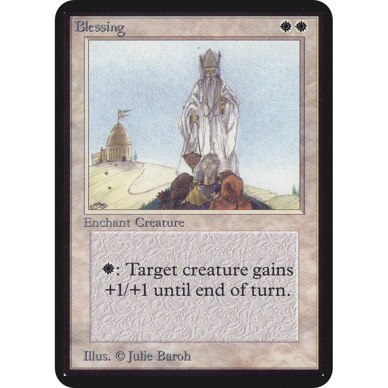 MTG Singles - Blessing - Alpha - 