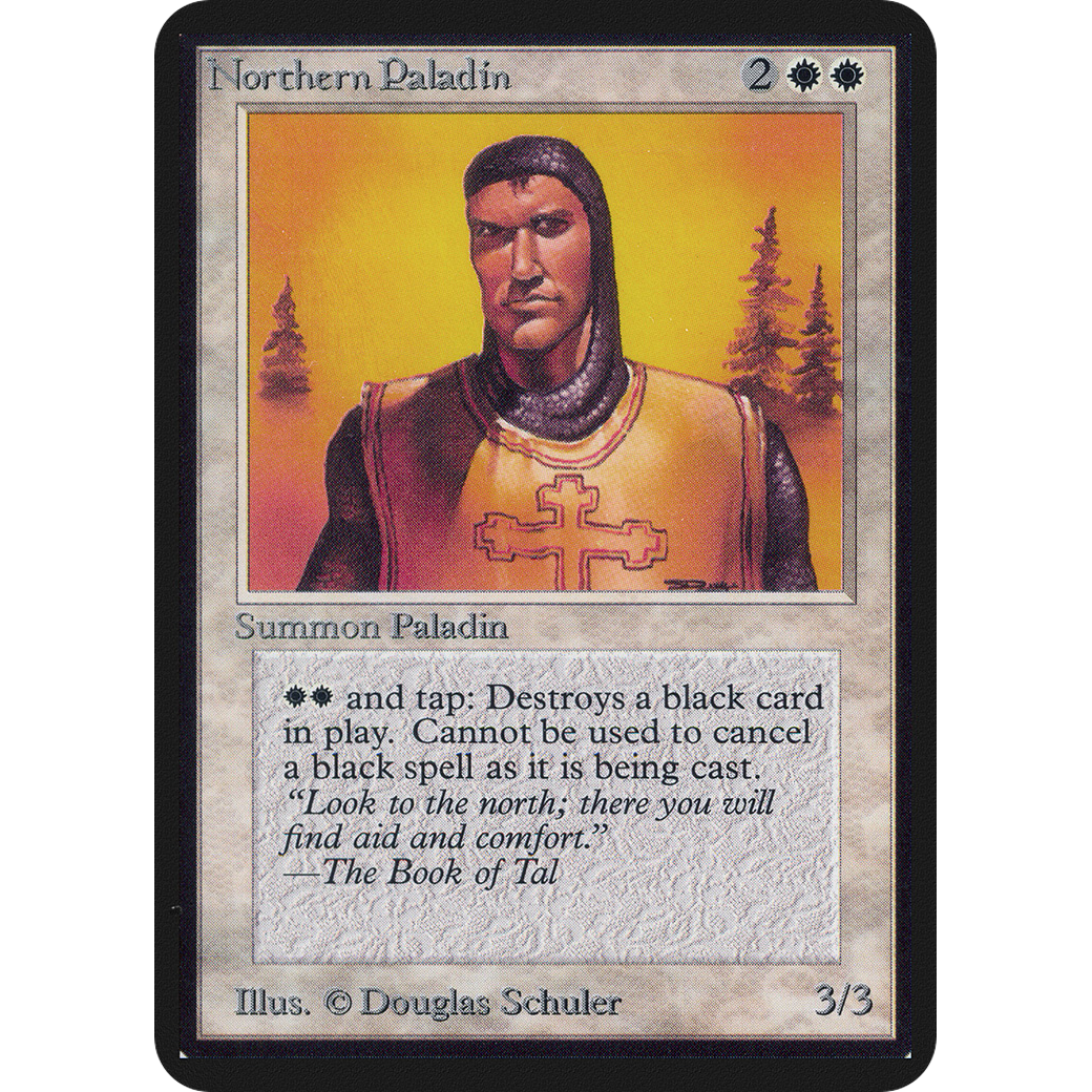 MTG Singles - Northern Paladin - Alpha - 