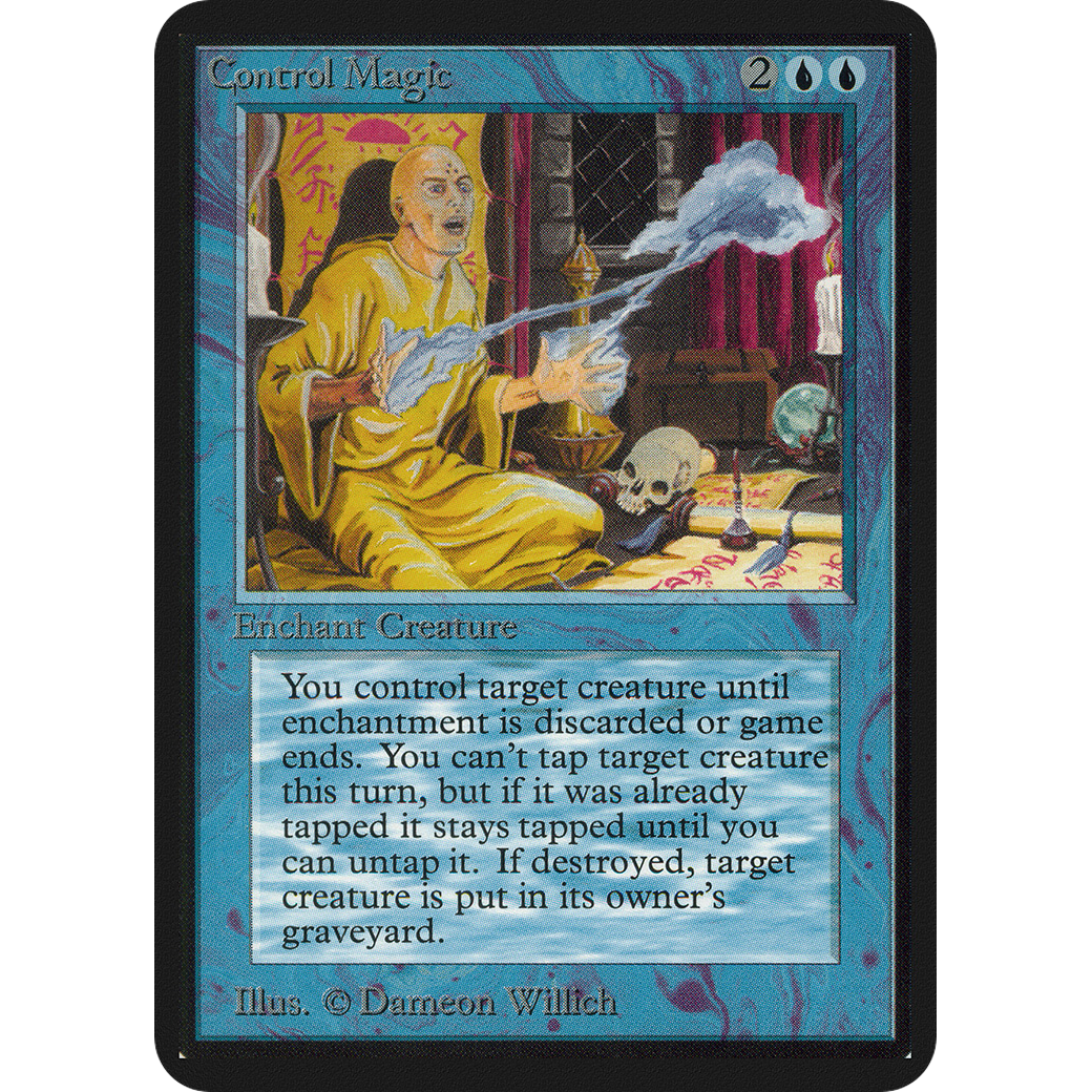 MTG Singles - Control Magic - Alpha - 