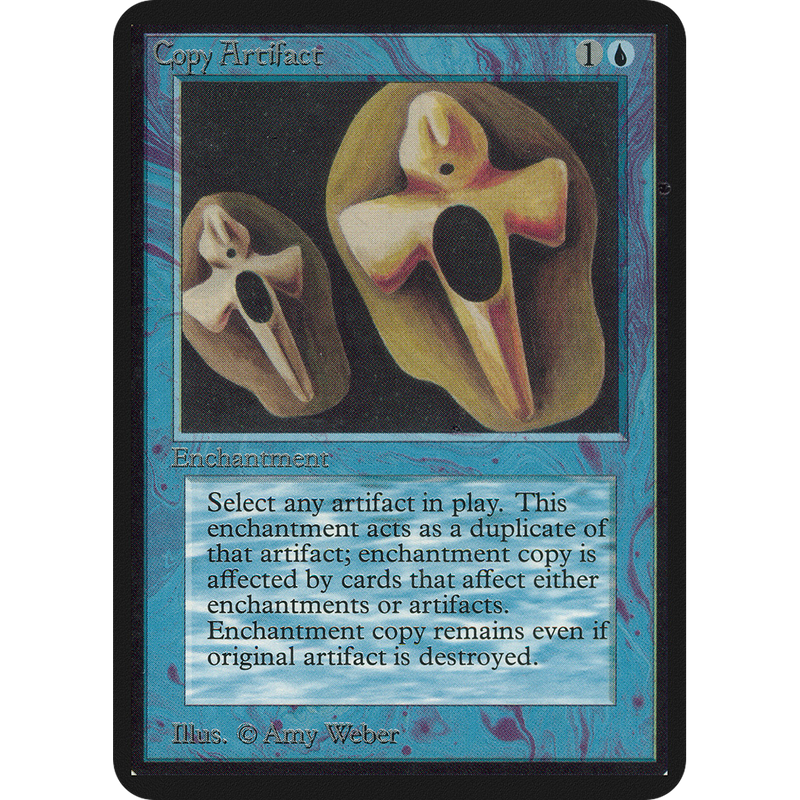 MTG Singles - Copy Artifact - Alpha - 