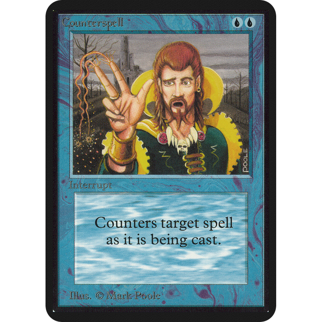 MTG Singles - Counterspell - Alpha - 