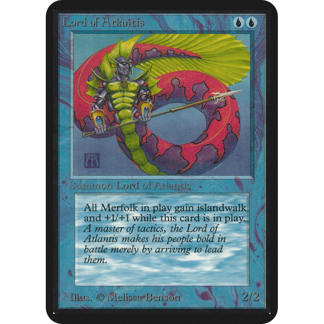 MTG Singles - Lord of Atlantis - Alpha - 