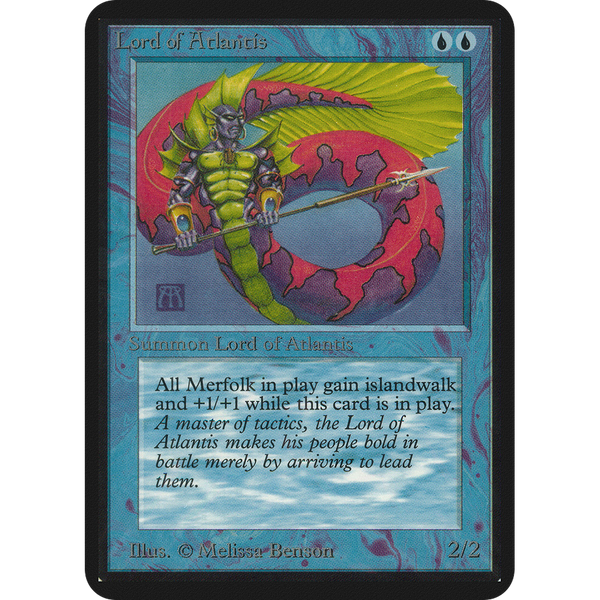 MTG Singles - Lord of Atlantis - Alpha - 