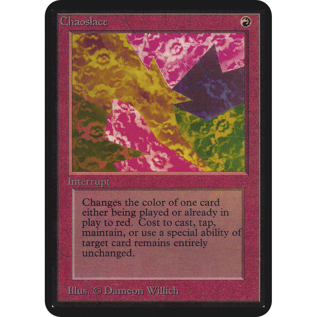 MTG Singles - Chaoslace - Alpha - 