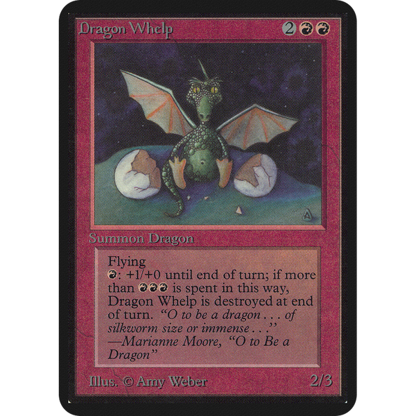 MTG Singles - Dragon Whelp - Alpha - 